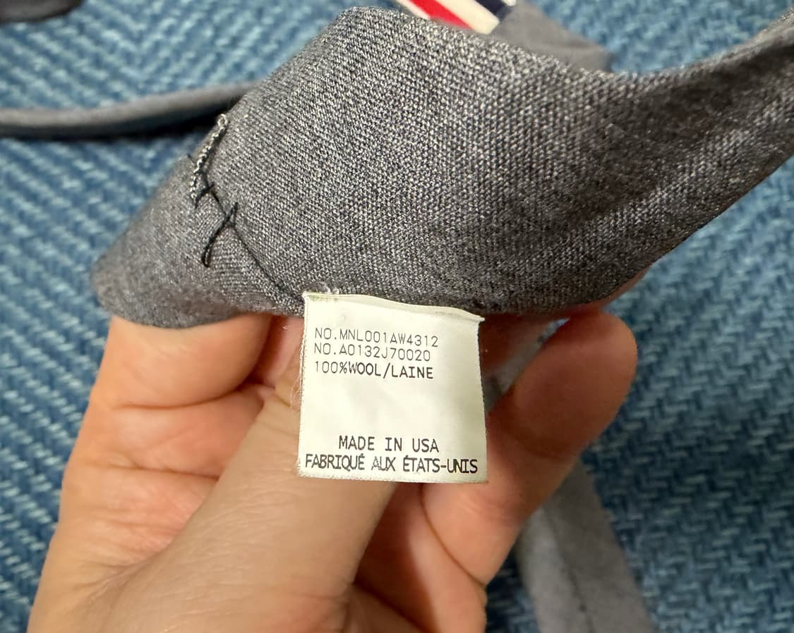 톰브라운 미드그레이 넥타이 상품이미지4