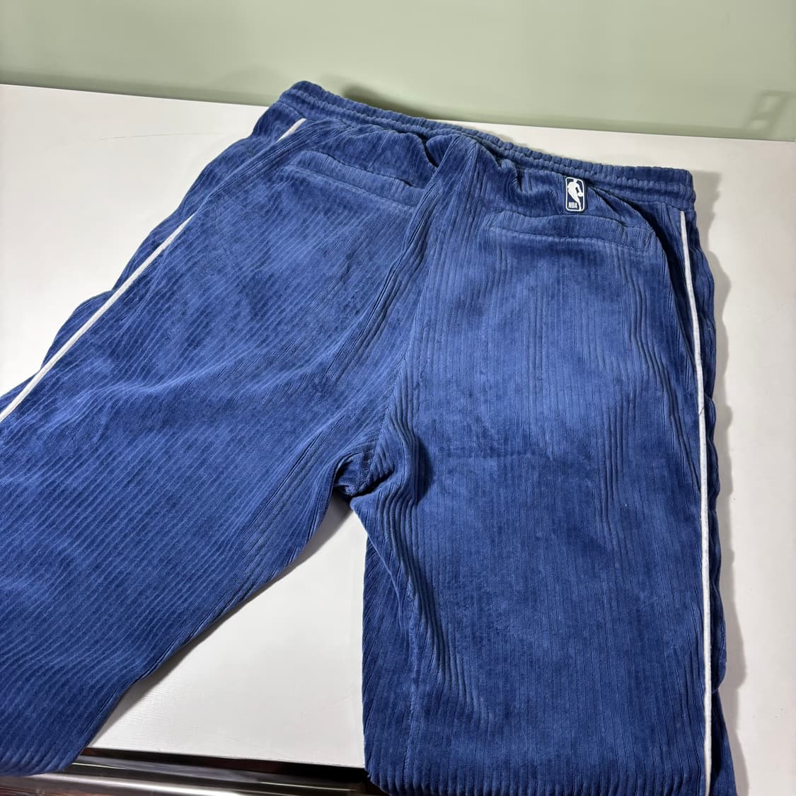 M NBA 네이비 코듀로이 조거팬츠 상품이미지4