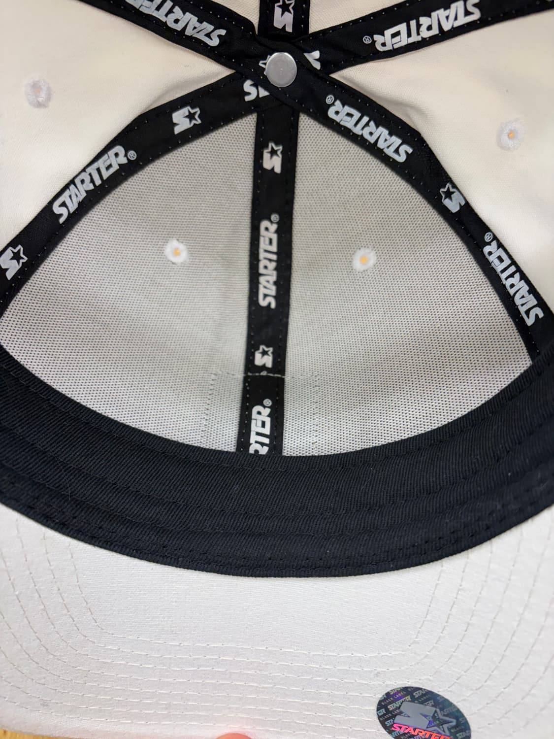 칼하트 x 스타터 화이트 볼캡 상품이미지5