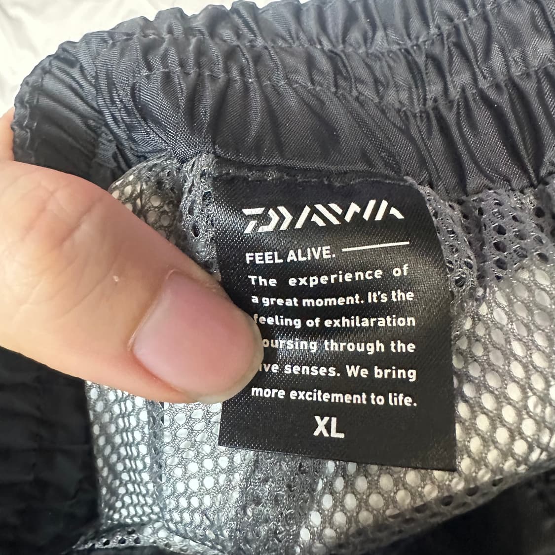 다이와 고프코어 블랙트랙팬츠 XL 상품이미지3