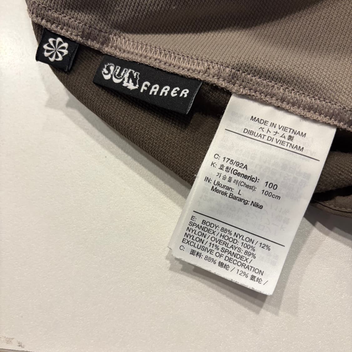 [L] 나이키 ACG 썬 페어러 자켓 아이언스톤 - 아시아 D884 상품이미지9