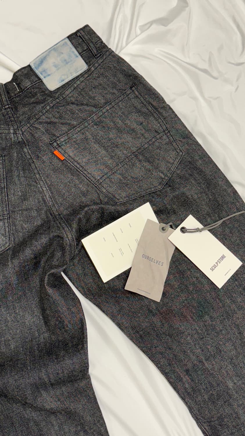 (25SS) 아워셀브스 릴렉스 핏 원워시 데님팬츠 상품이미지6