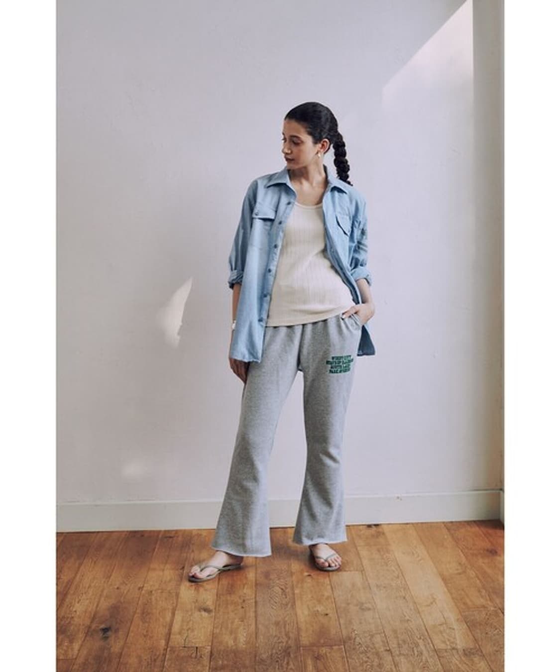 w/the Parks Flared Sweatpants 상품이미지4
