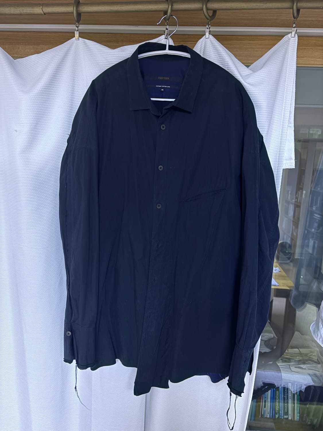 지기첸 주름 셔츠 상품이미지1