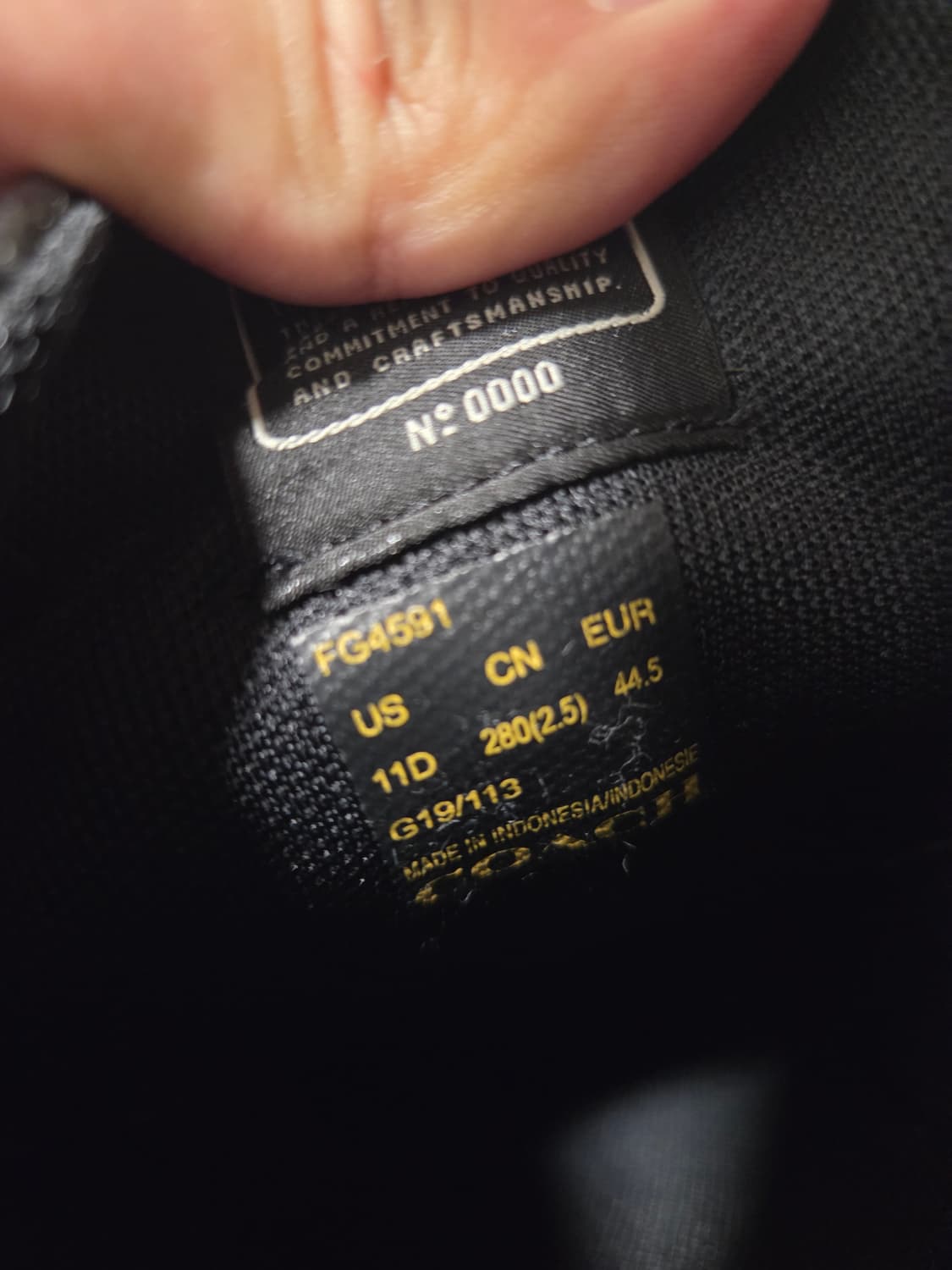 [정품] 코치(COACH) C152 테크 러너 스니커즈 (11D/280) 상품이미지4