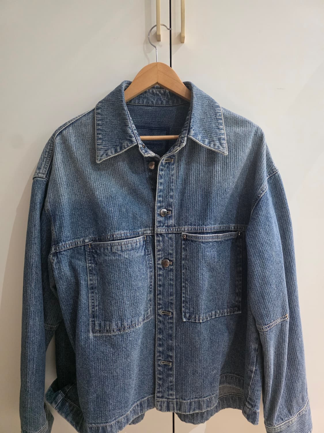 우영미 24FW 코듀로이 데님 자켓 [48] 상품이미지1