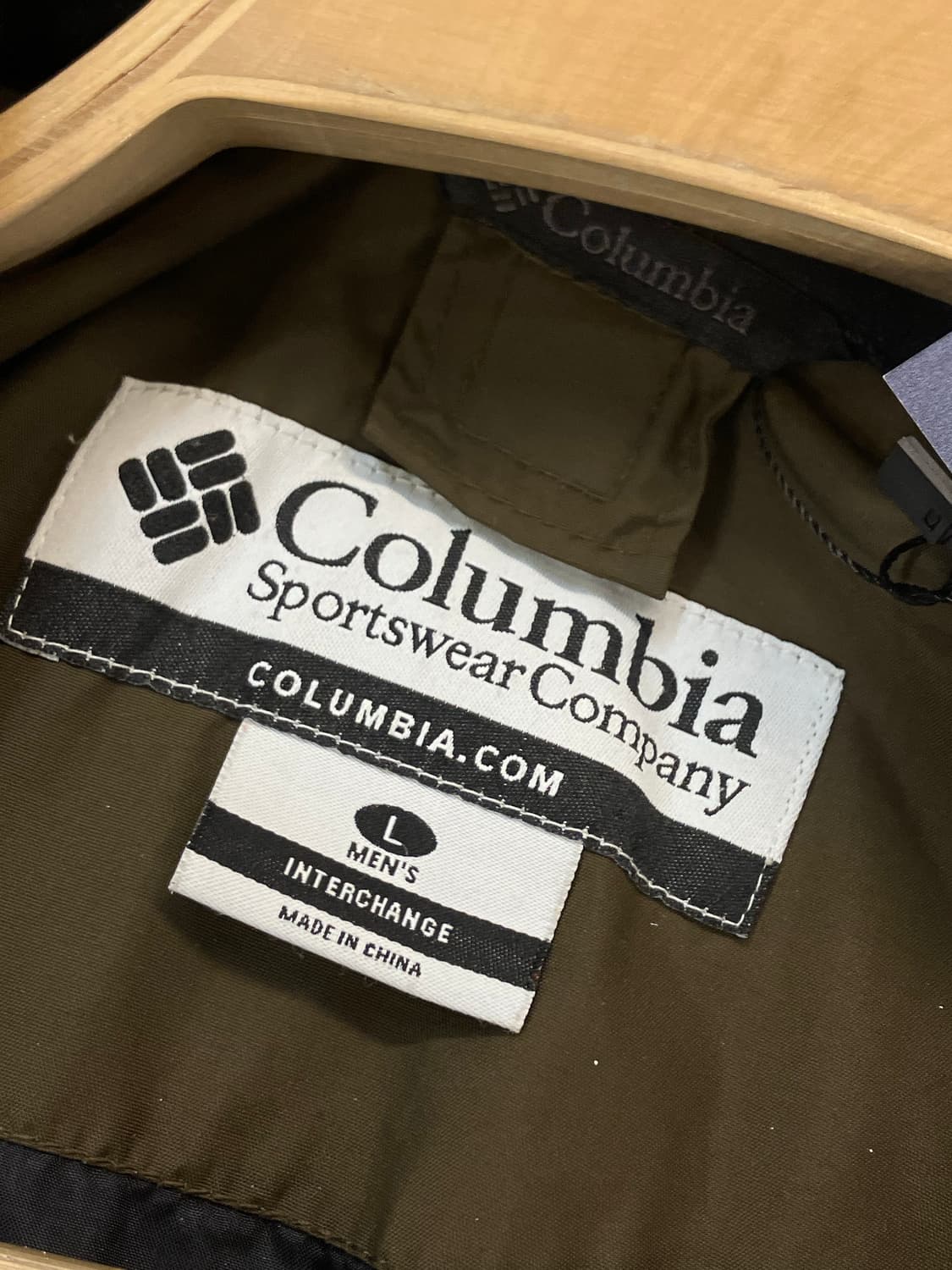 컬럼비아 티타늄 고어텍스 바람막이 자켓 브라운 L  #csz2813 상품이미지4