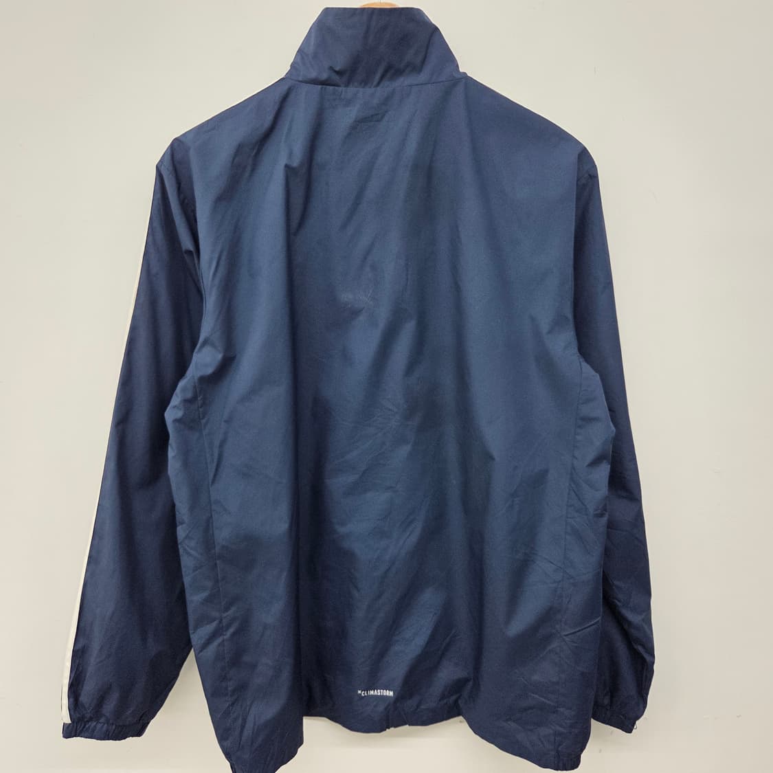 아디다스 네이비 삼선 트랙 자켓 남L 상품이미지7