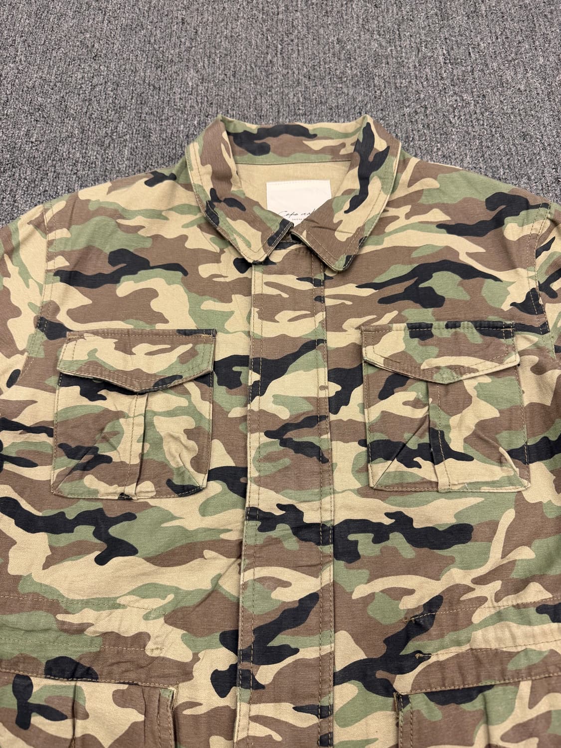 OS) Japanese vintage 카모플라쥬 자켓 상품이미지2