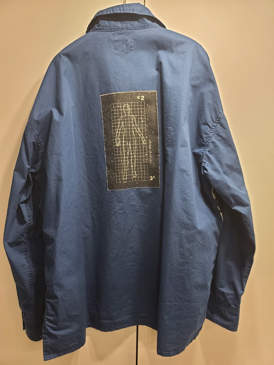 카브엠트 18fw 하프집업 아노락 블루 상품이미지5