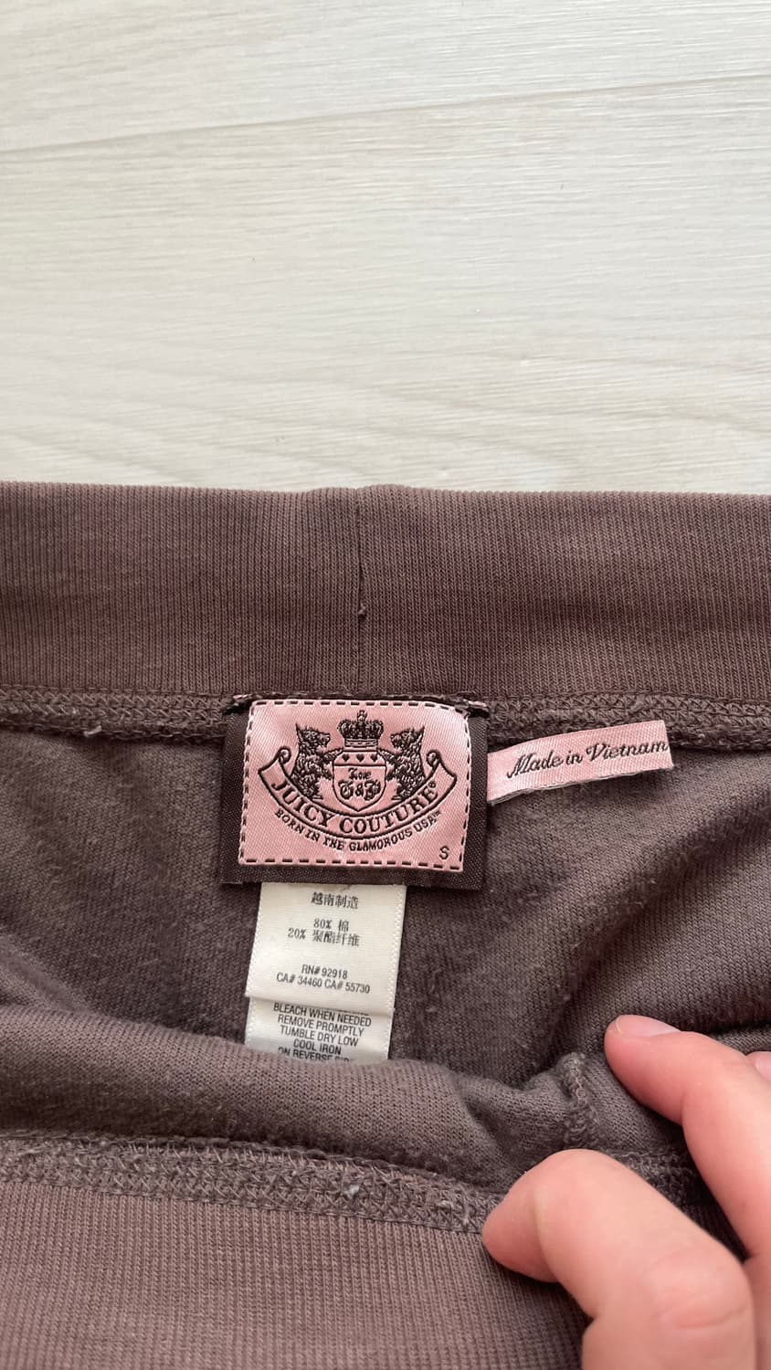 쥬시꾸뛰르 개대장템 브라운 집업 세트 상품이미지4