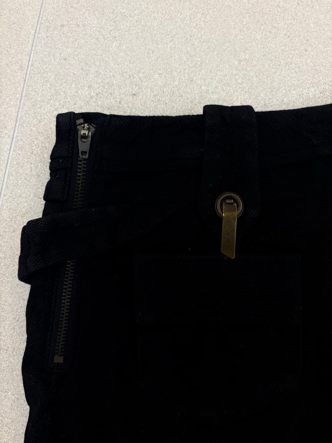 블랙 벨벳 버클 숏츠 상품이미지6