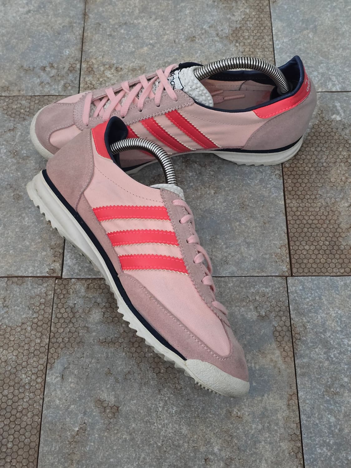 (240)아디다스 빈티지 sl 72 핑크  상품이미지4