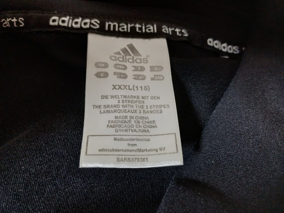 아디다스 마샬아츠 트레이닝 집업 XXXL 상품이미지4