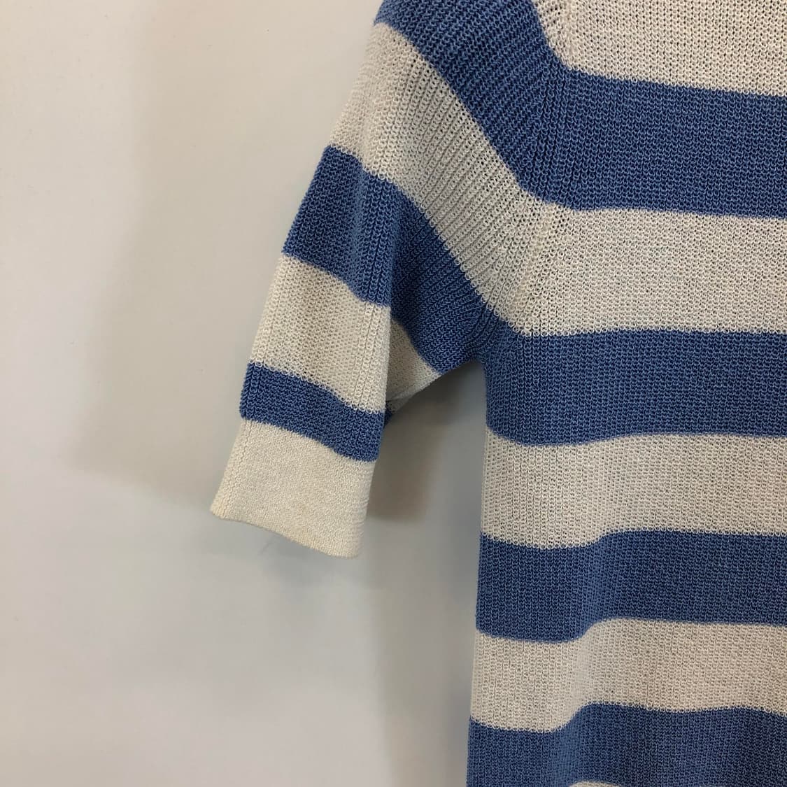 유니클로 꼼뜨와 데 꼬또니에 린넨 니트반팔 XS 상품이미지3