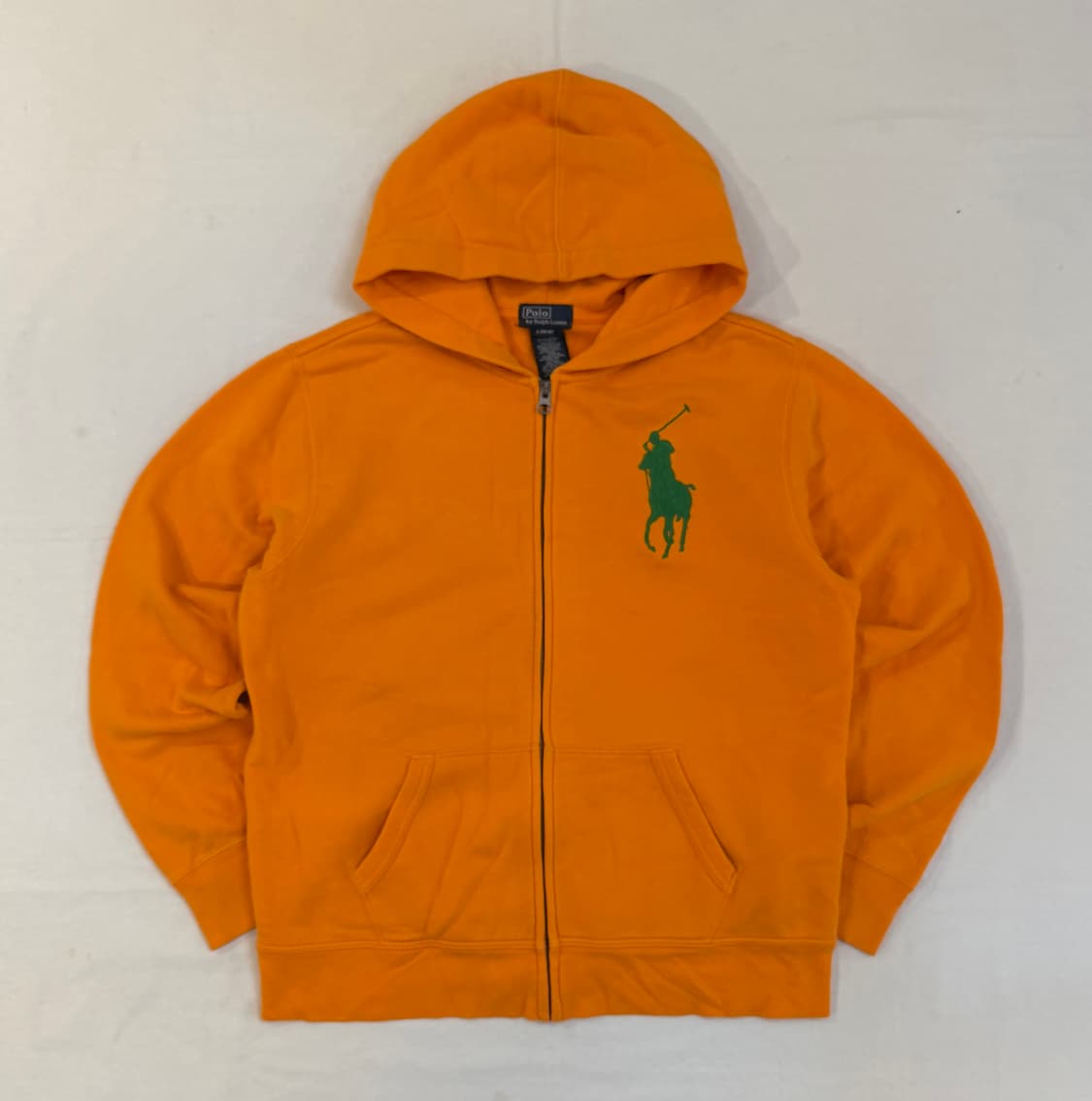 폴로 랄프로렌 빅포니 치프키프 후드집업 오렌지 상품이미지1