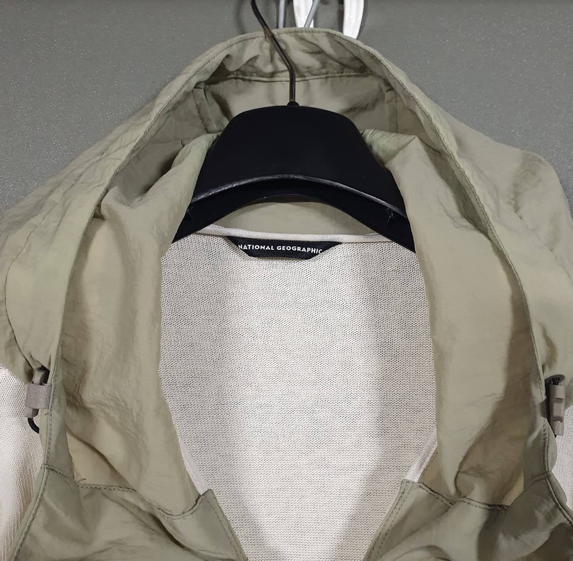 L) 내셔널지오그래픽 신형 21FW 닉스 하이브리드 니트후드집업 자켓 상품이미지5