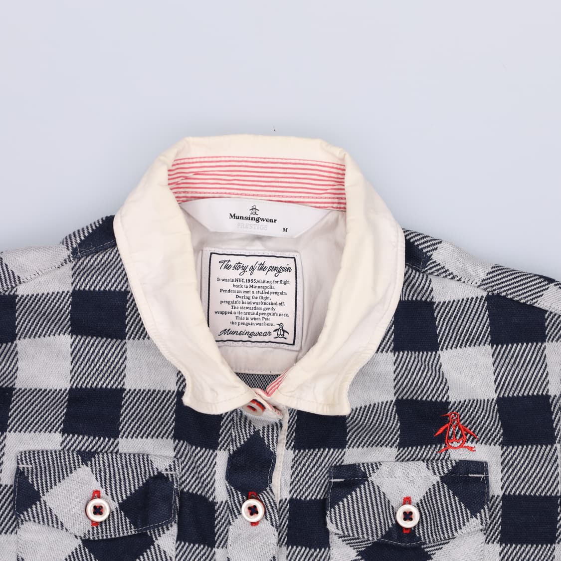 M 먼싱웨어 여성 체크셔츠 0305H1 상품이미지4