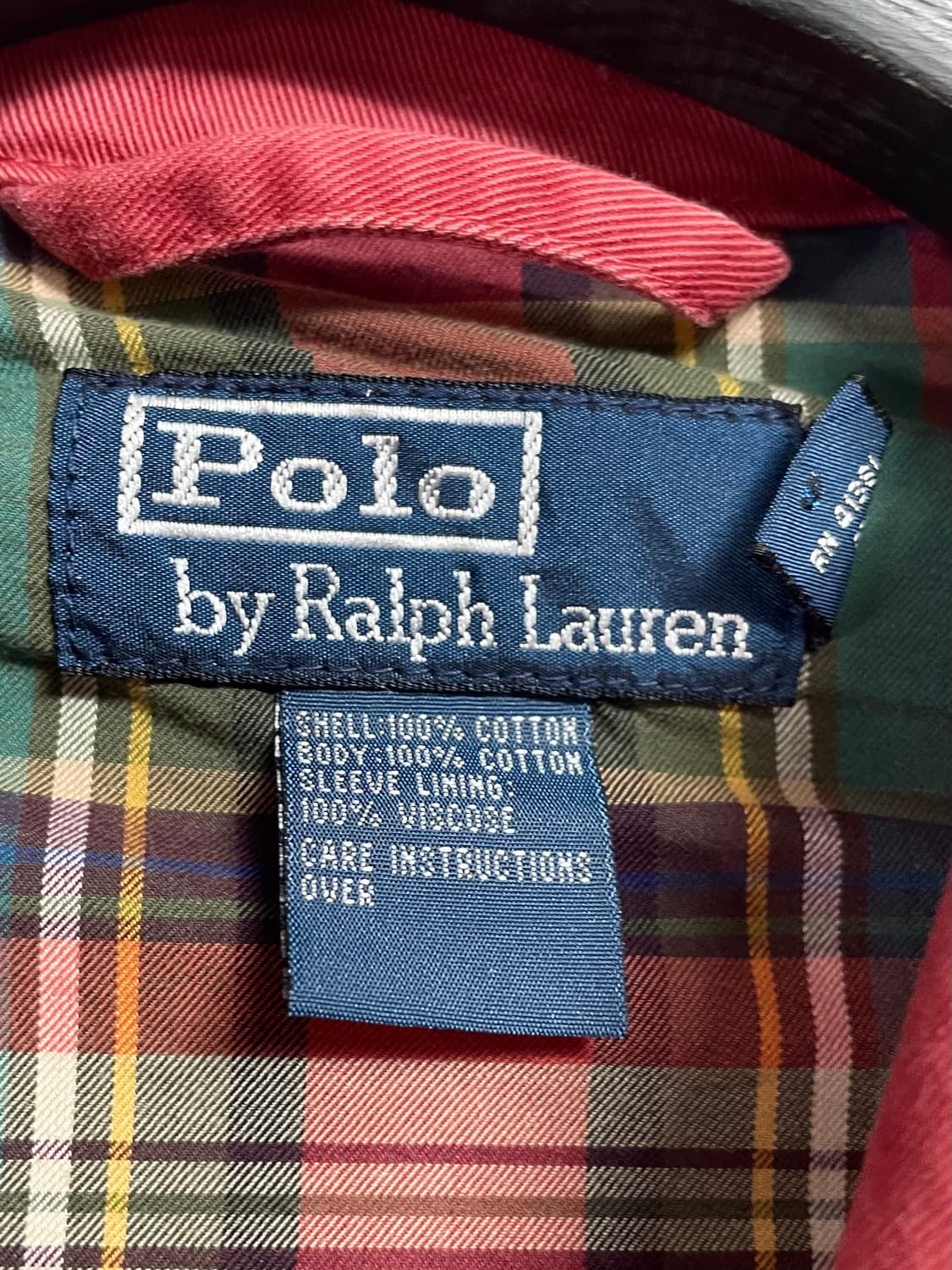 폴로 랄프로렌 레드 스윙탑 블루종 자켓 (on.405) 상품이미지6