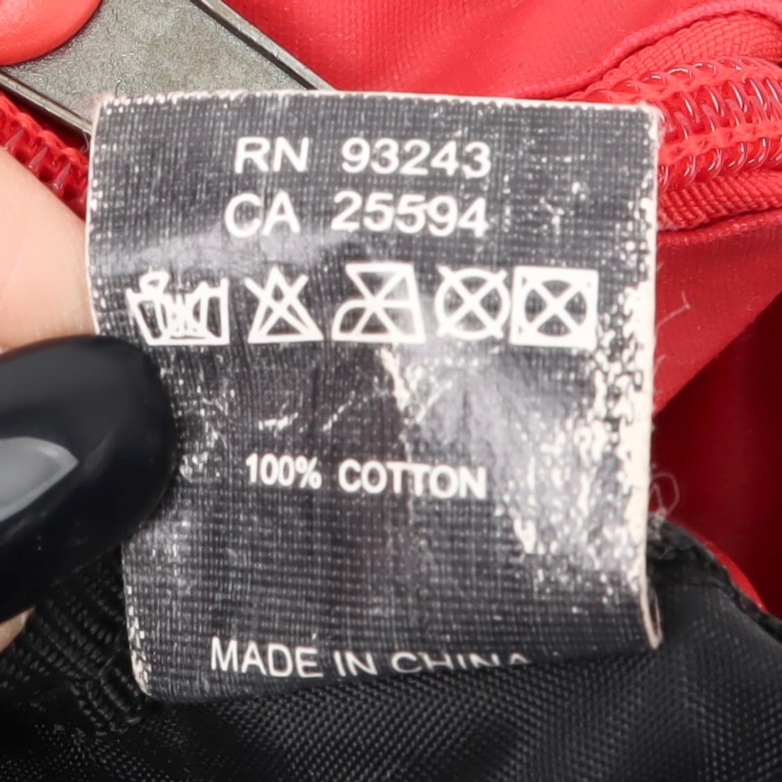 디젤 레드 2way 나일론 백 상품이미지10