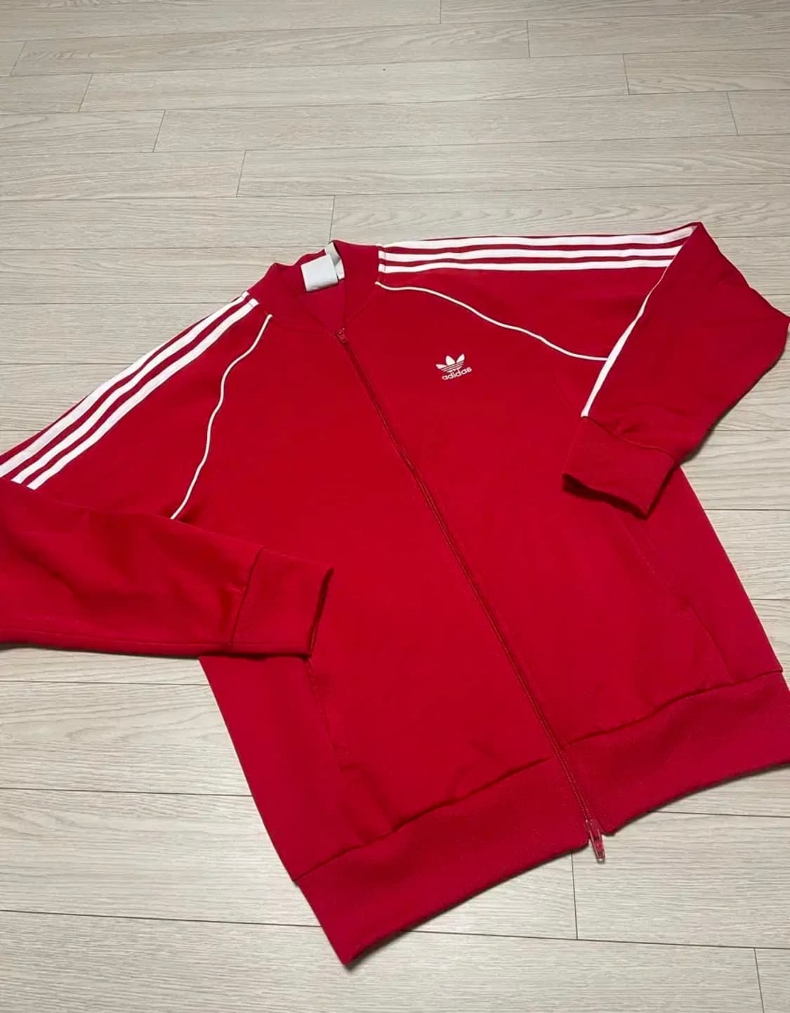 아디다스 트랙탑 레드 XXL 상품이미지1