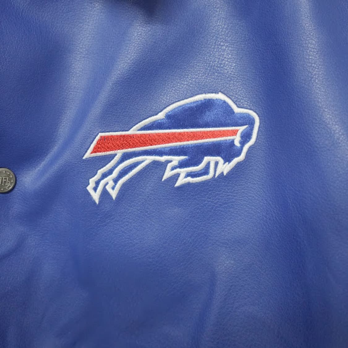 1992년 빈티지 Buffalo Bulls 가죽 재킷 상품이미지3
