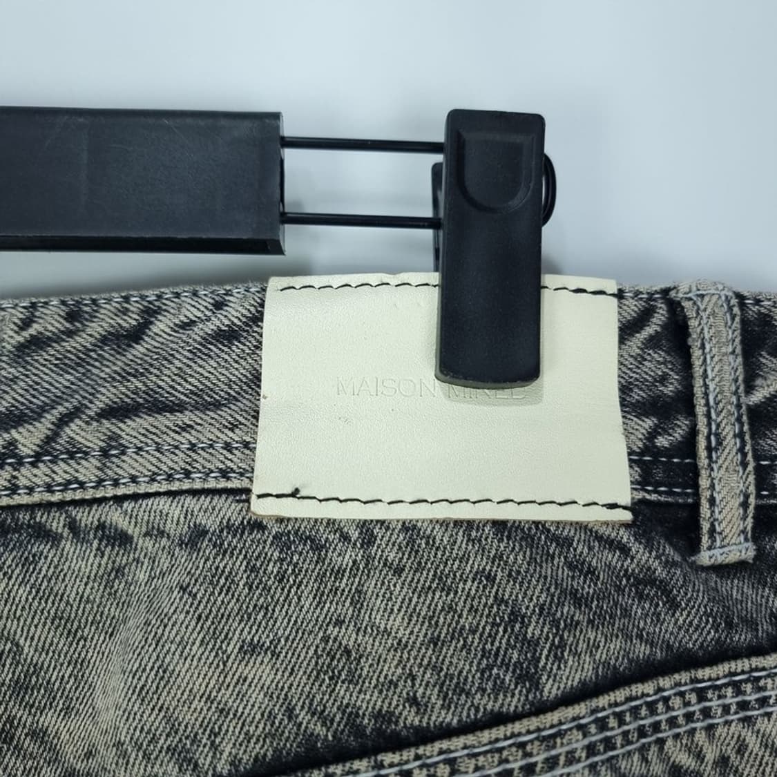 [메종미네드] 스톤 워싱 카펜터 데님 팬츠 청바지 M18195 상품이미지6