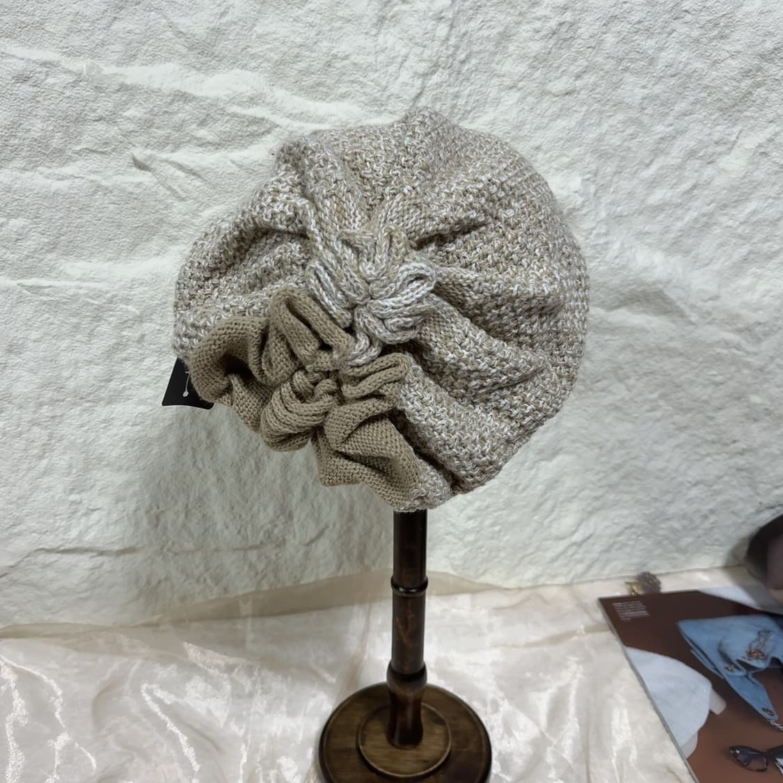 빈티지 Y2K뇌느낌 베레모 니트모자 상품이미지3