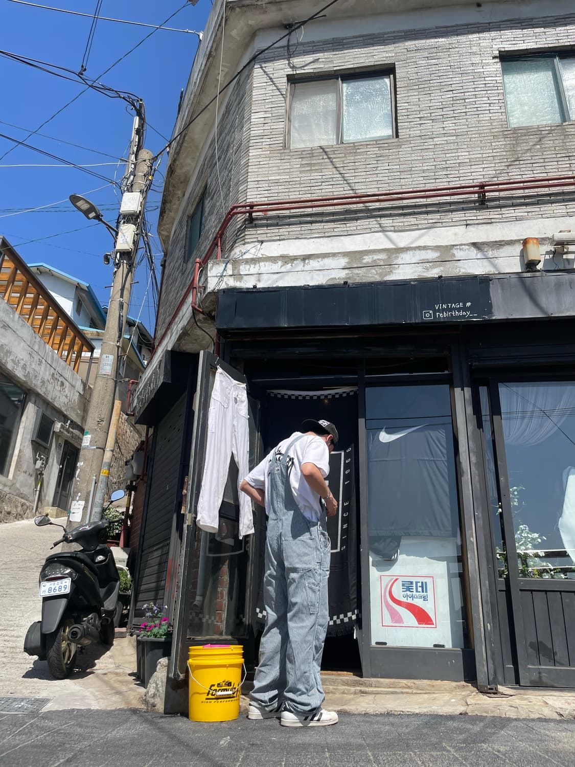 Lee 히코리 오버롤 (L) 상품이미지8