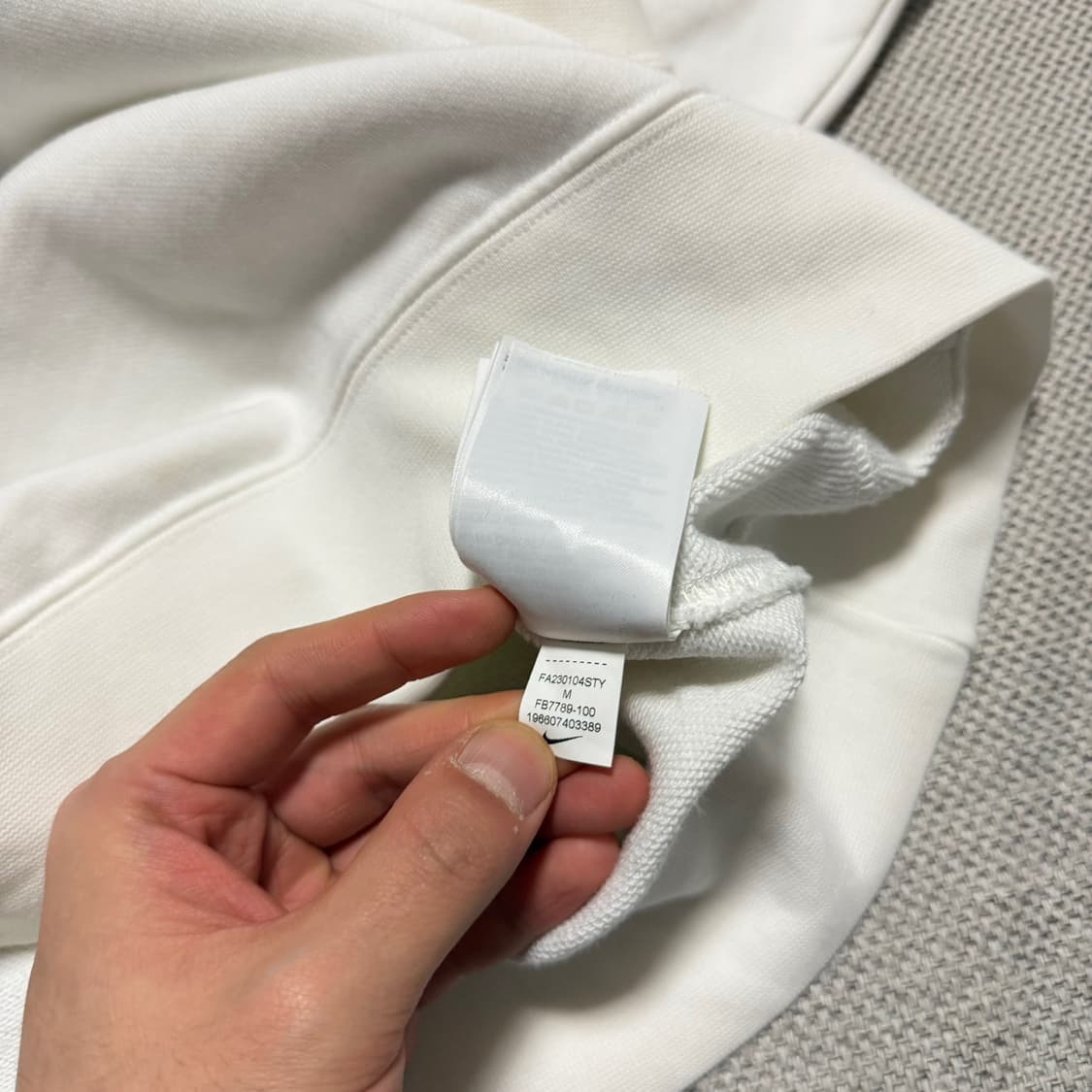 나이키 센터로고 후드티 상품이미지6