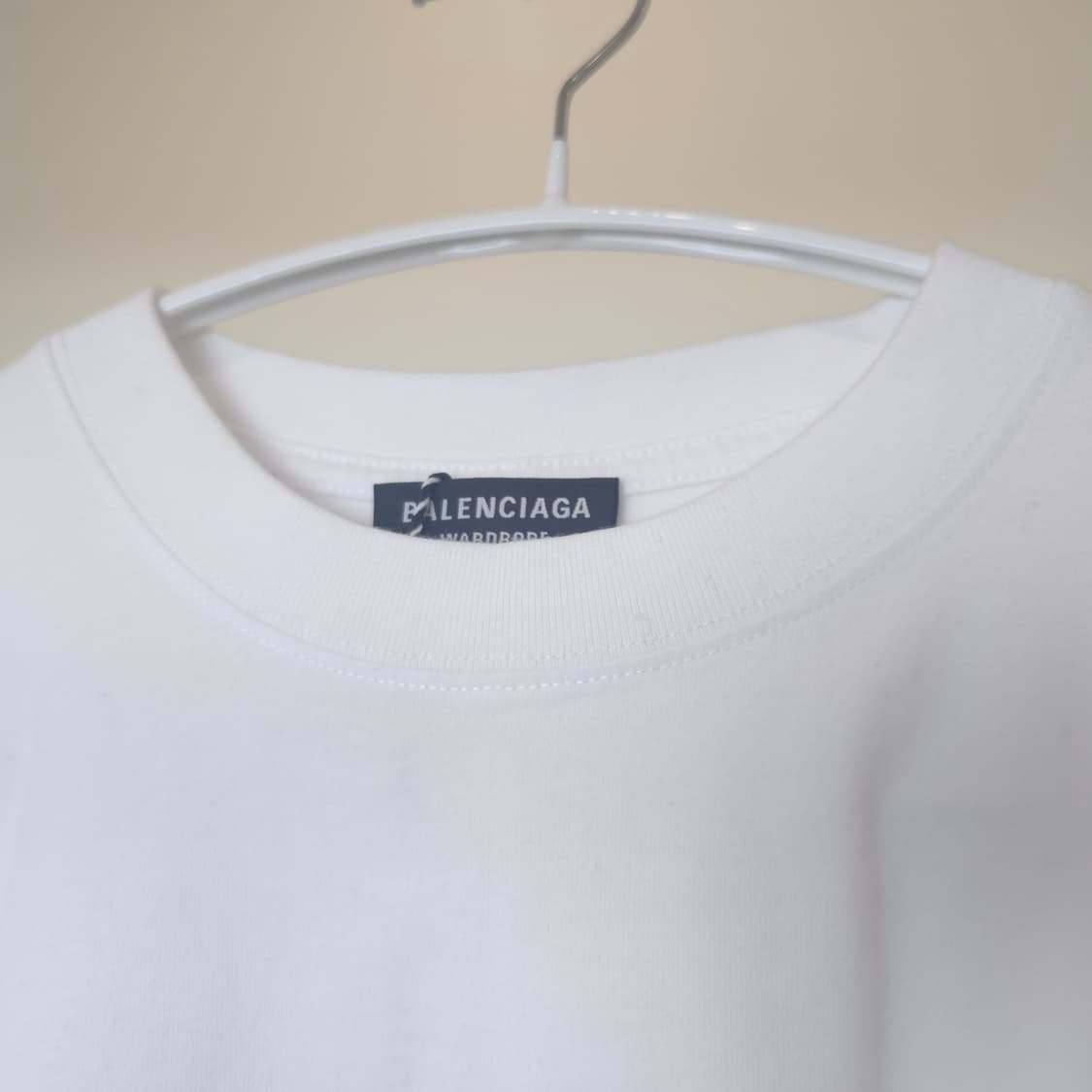 [중고/정품] 발렌시아가 오버핏 로고 티셔츠 상품이미지4
