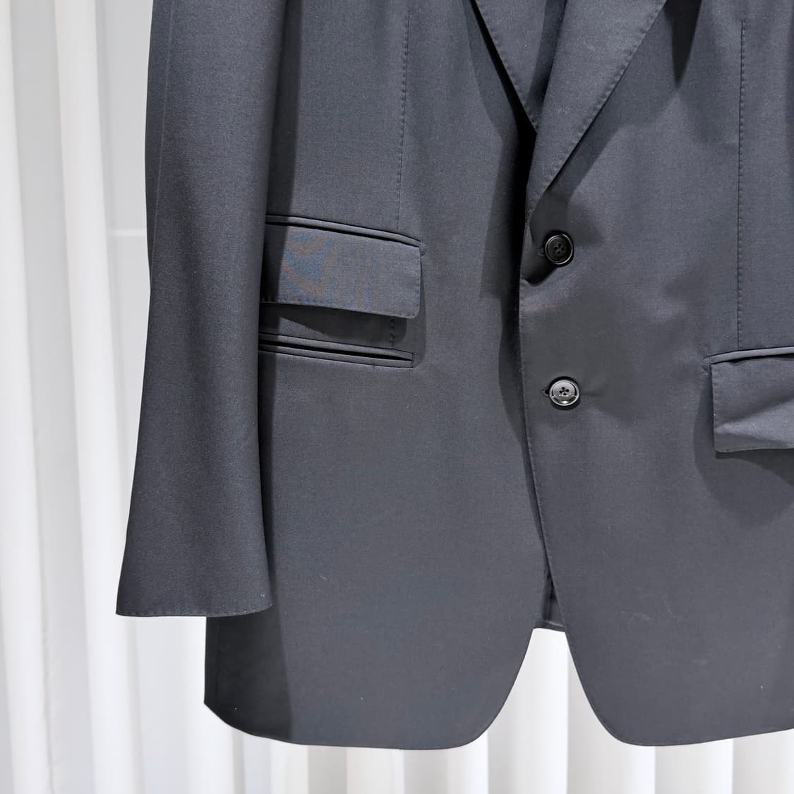 (A+/52) / 톰포드 쉘턴 울 실크 블랙 수트 정장 셋업 상품이미지3