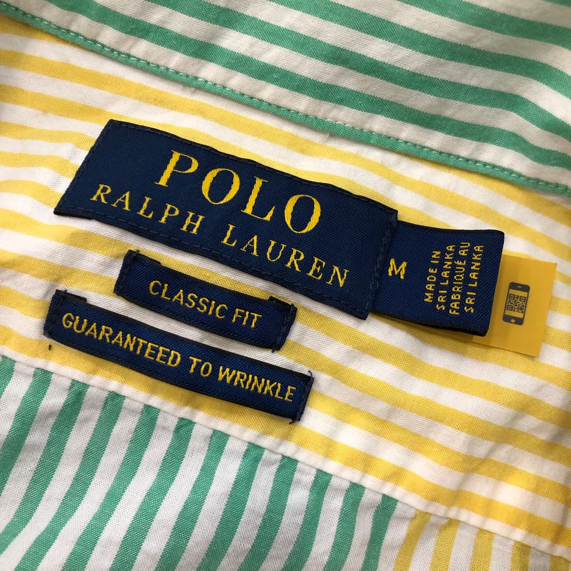 M 폴로 랄프로렌 신형 스트라이프 반팔 셔츠 상품이미지4