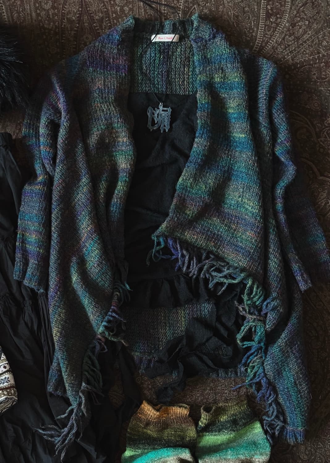 빈티지 망토 가디건 상품이미지2