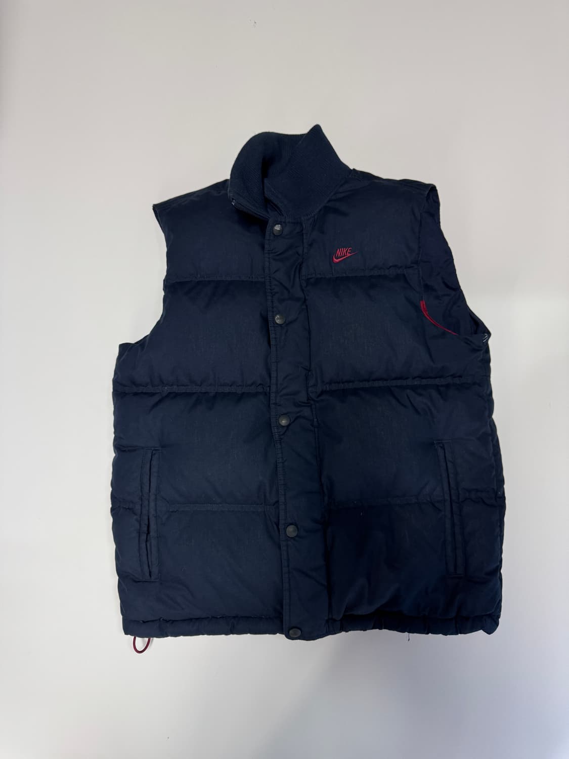 나이키 올드스쿨 덕 다운 패딩 조끼 네이비 상품이미지1