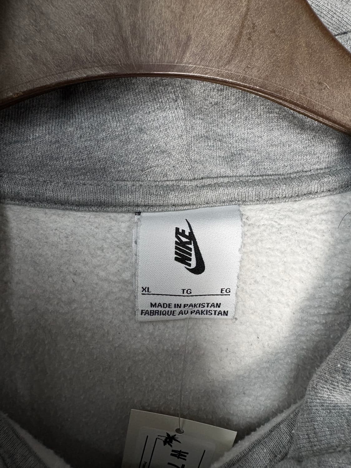 나이키 NRG 솔로 스우시 풀집업 후드 그레이 A3756 상품이미지6