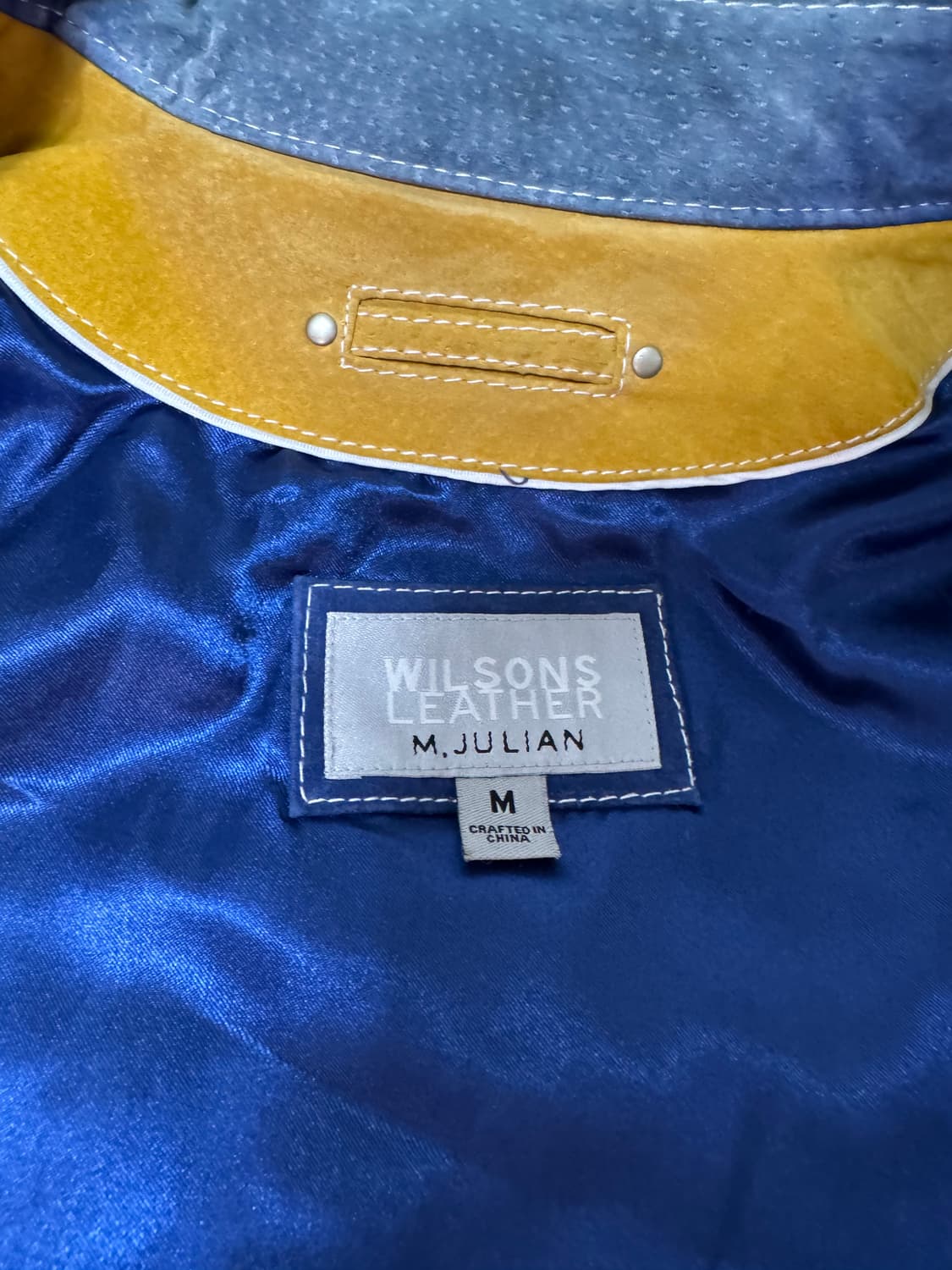 윌슨 레더 스웨이드 가죽 자켓 상품이미지4