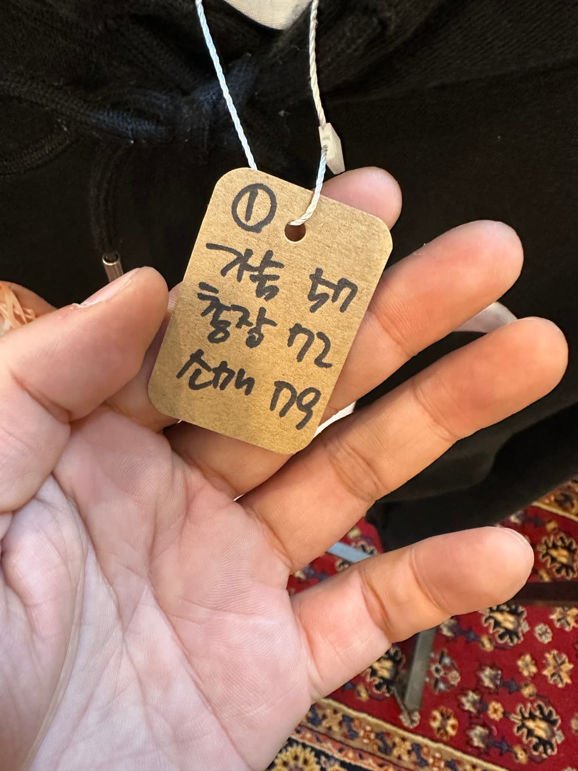  아크메드라비 베이비 페이스 후드 블랙 상품이미지3