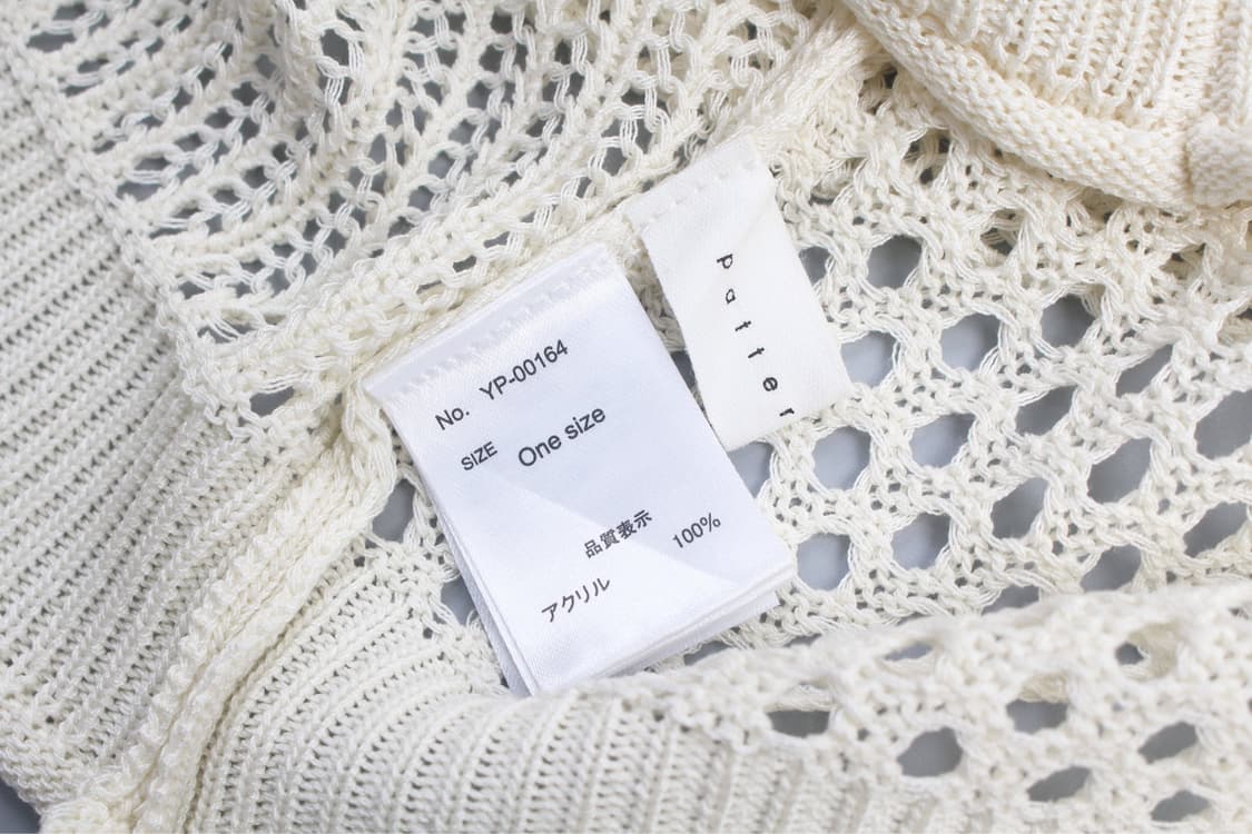 PATTERNTORSO Punching Knit 상품이미지6