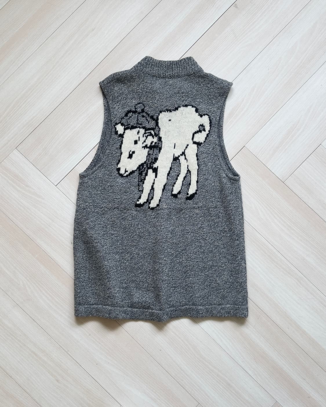 [WOOL CRAFT] Knit Vest 상품이미지1