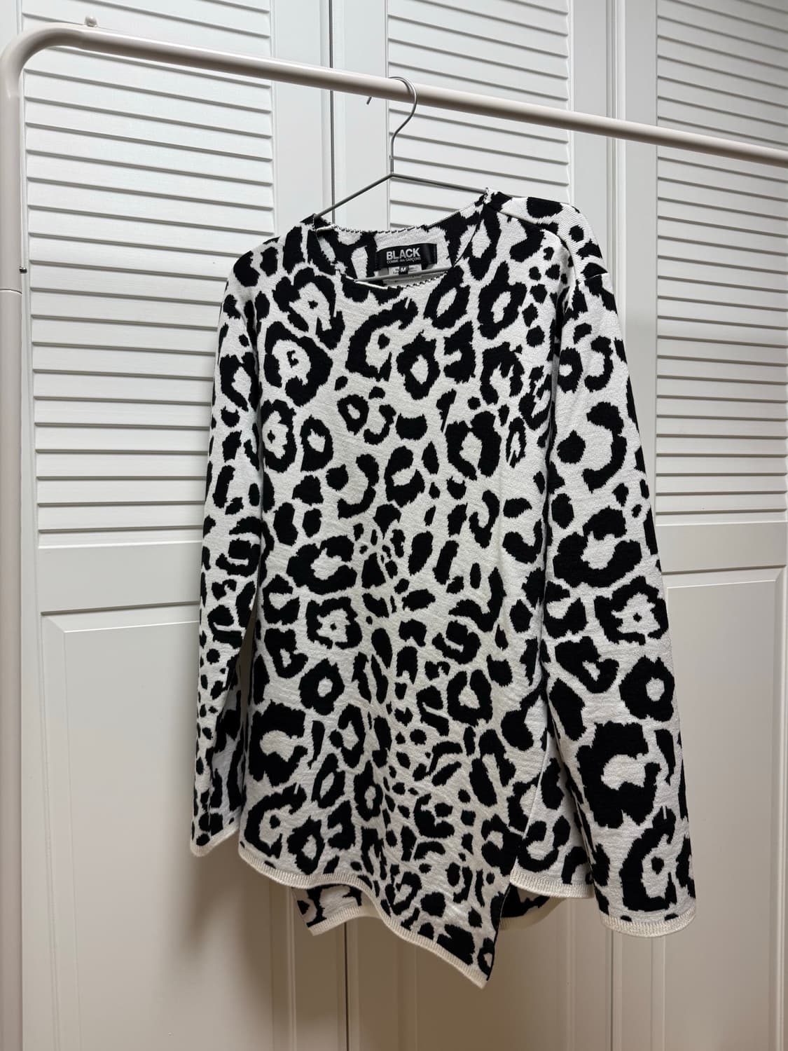 꼼데가르송 블랙 니트  상품이미지1