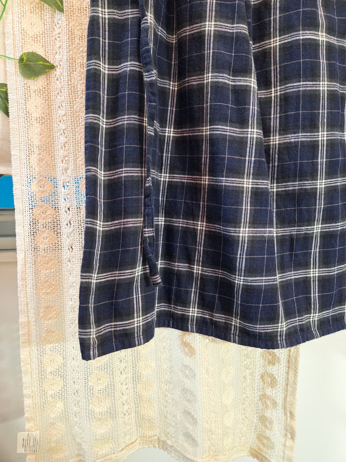 체크 너드 스커트 상품이미지3