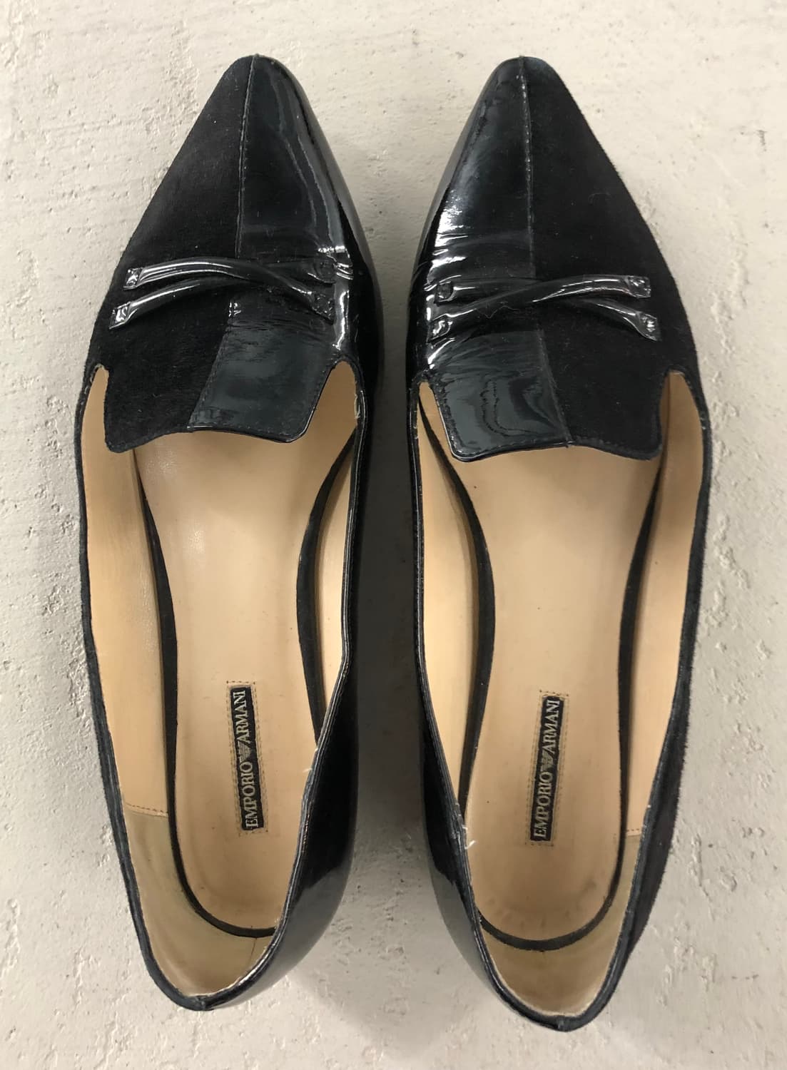 엠포리오 아르마니 블랙 로퍼 37.5 상품이미지4