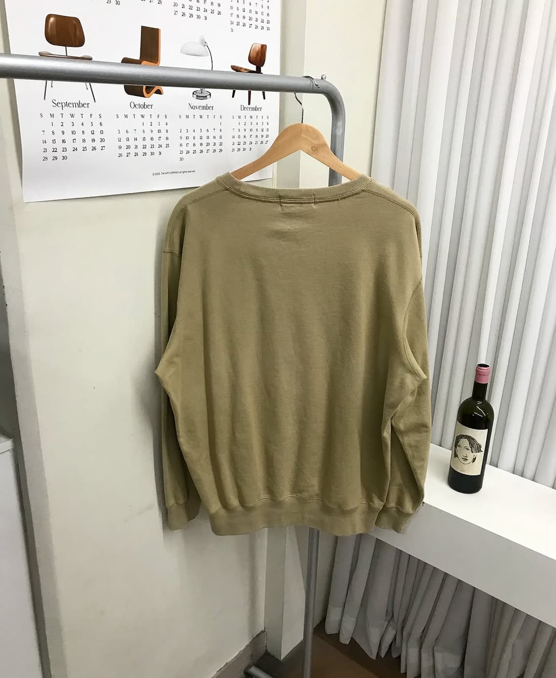 폴로 빈티지 패치 자수 맨투맨 상품이미지3