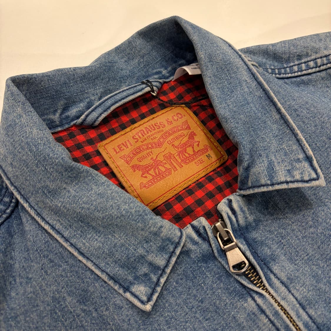 [M] 리바이스 블루종 헤링턴 트러커 데님 자켓 B970 상품이미지4