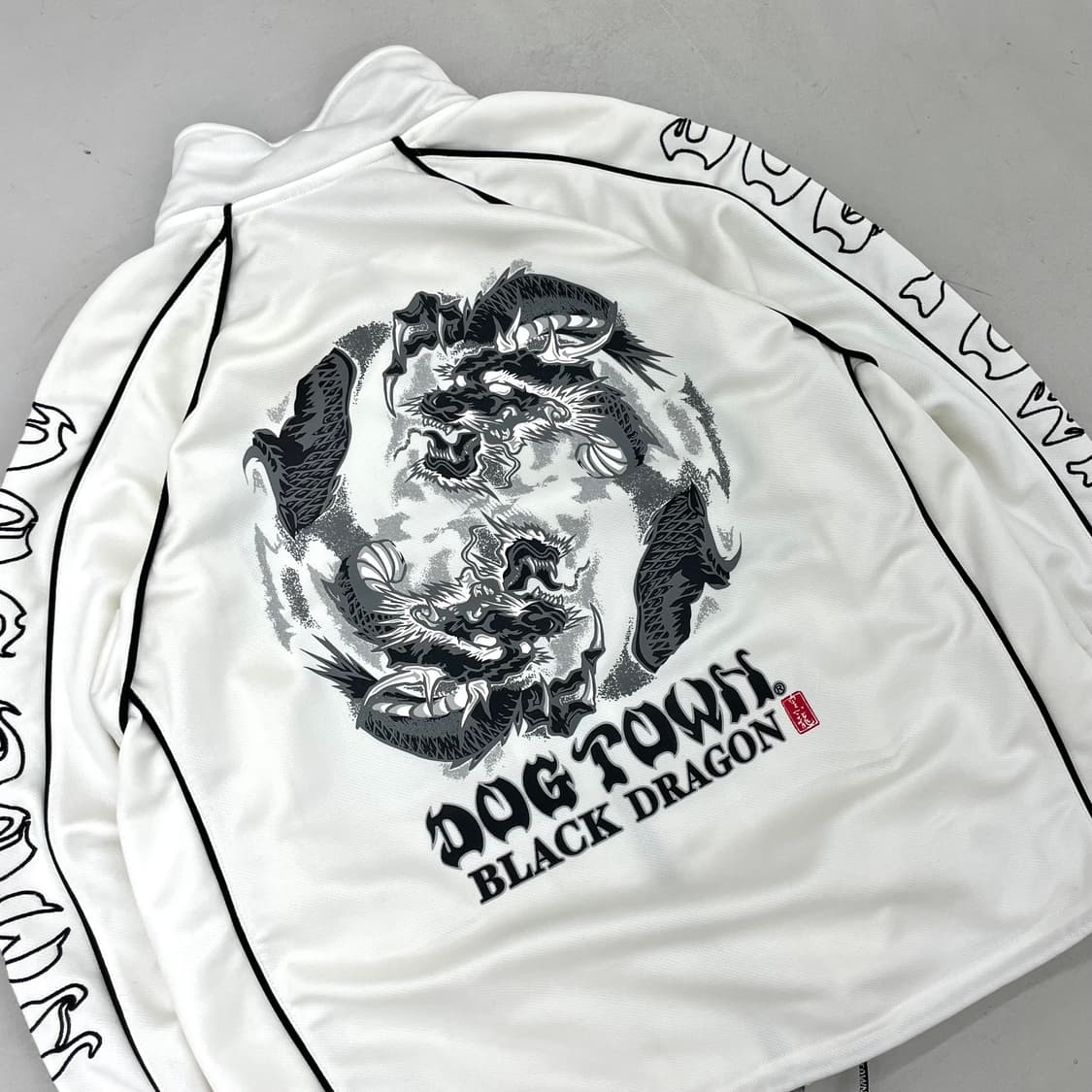 Dogtown 독타운 도그타운 사이드라인 드래곤 용 오리엔탈 트랙탑 져지 상품이미지2