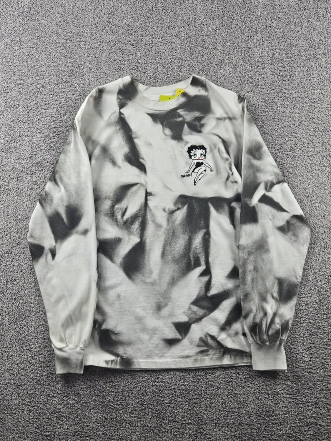 90's USA HANES 커스텀 싱글스티치 롱슬리브( L )/11425 상품이미지2