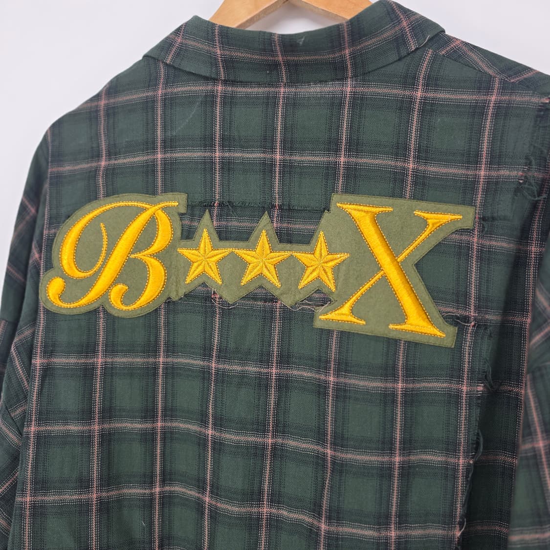 BLACX Yohanix 오버핏 체크 셔츠 상품이미지7