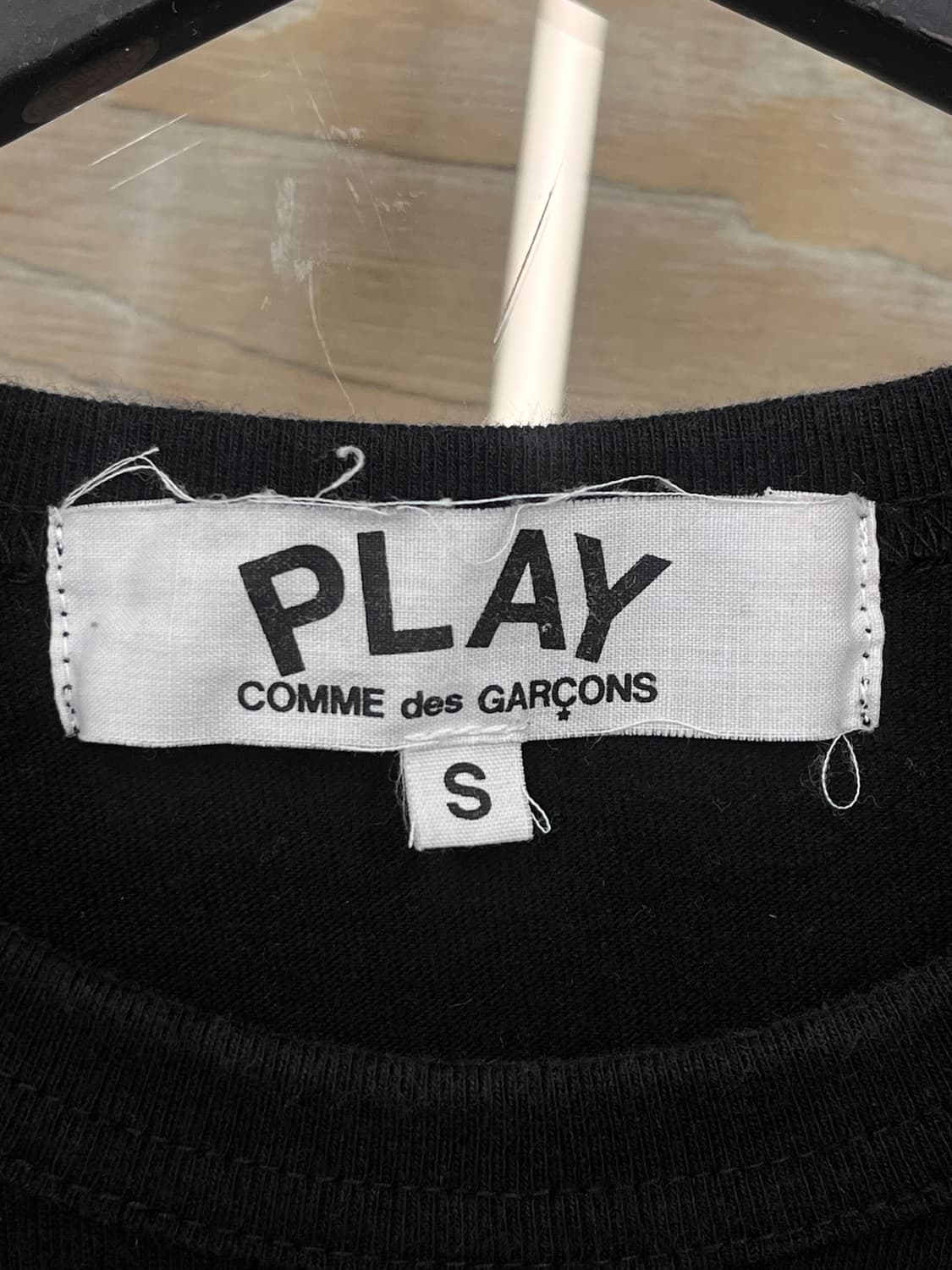 꼼데가르송 플레이 하트 와펜 티셔츠 상품이미지5