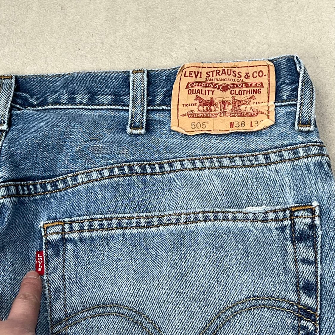 리바이스 505 데님팬츠 s09494 상품이미지6